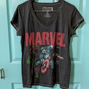 Juniors cut Marvel t shirt